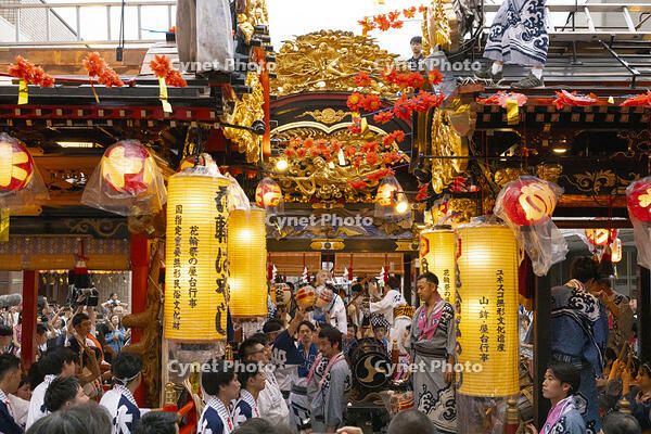 花輪ばやし　御旅所詰　バチ合わせ [OKE110020715]