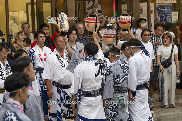花輪ばやし　御旅所詰　バチ合わせ [OKE110020717]