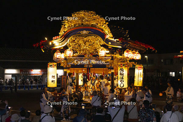 花輪ばやし　駅前行事　屋台（旭町） [OKE110020725]