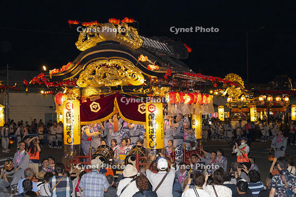 花輪ばやし　駅前行事　屋台（新町） [OKE110020729]