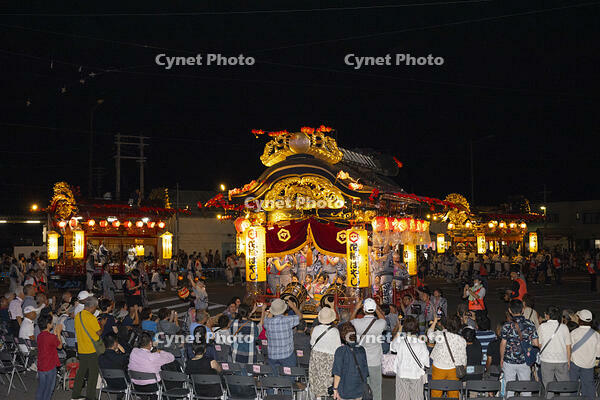 花輪ばやし　駅前行事　屋台（新町） [OKE110020730]