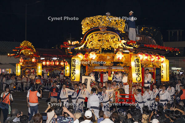 花輪ばやし　駅前行事　屋台（大町） [OKE110020731]