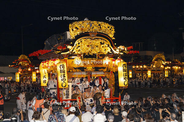 花輪ばやし　駅前行事　屋台（大町） [OKE110020733]