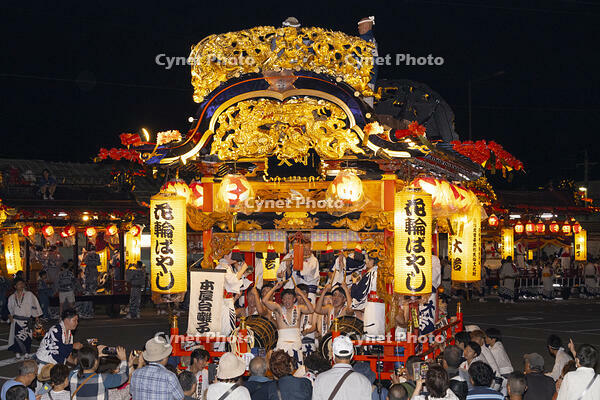 花輪ばやし　駅前行事　屋台（大町） [OKE110020735]