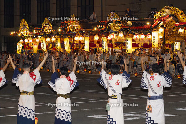 花輪ばやし　駅前行事　サンサ [OKE110020747]