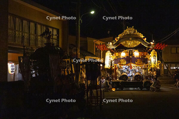 花輪ばやし　朝詰　桝形行事　奉納曲演奏 [OKE110020754]