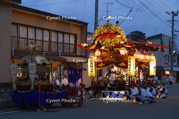 花輪ばやし　朝詰　桝形行事　奉納曲演奏 [OKE110020768]
