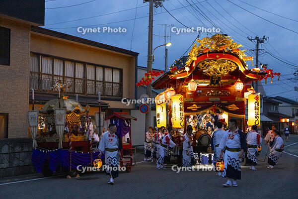 花輪ばやし　朝詰　桝形行事 [OKE110020769]