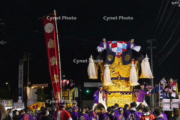 新居浜太鼓祭り　天神浜通りかきくらべ　白浜 [OKE110021703]