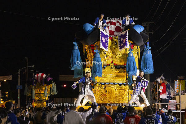 新居浜太鼓祭り　天神浜通りかきくらべ　楠崎 [OKE110021707]