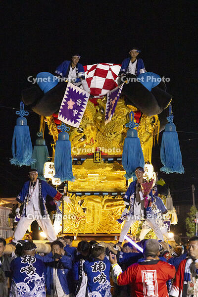 新居浜太鼓祭り　天神浜通りかきくらべ　楠崎 [OKE110021708]