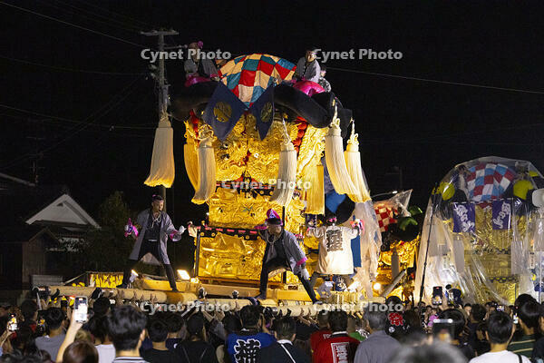 新居浜太鼓祭り　天神浜通りかきくらべ　松神子 [OKE110021715]