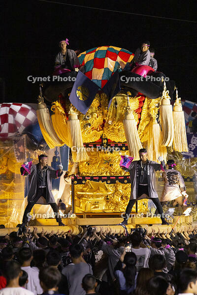 新居浜太鼓祭り　天神浜通りかきくらべ　松神子 [OKE110021716]