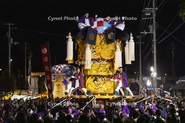新居浜太鼓祭り　天神浜通りかきくらべ　白浜 [OKE110021721]