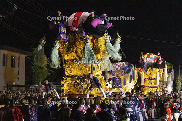 新居浜太鼓祭り　天神浜通りかきくらべ　新田 [OKE110021724]