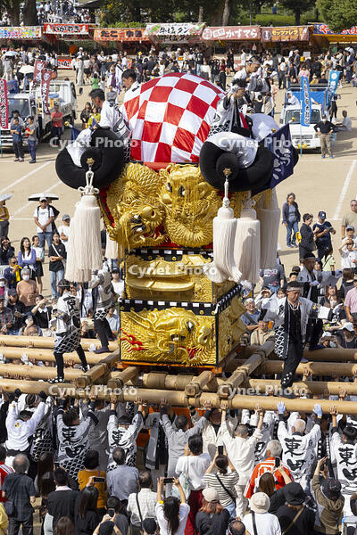 新居浜太鼓祭り　上部地区山根グラウンド統一寄せ [OKE110021734]