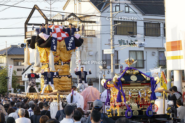 新居浜太鼓祭り　多喜浜駅前かきくらべ [OKE110021777]
