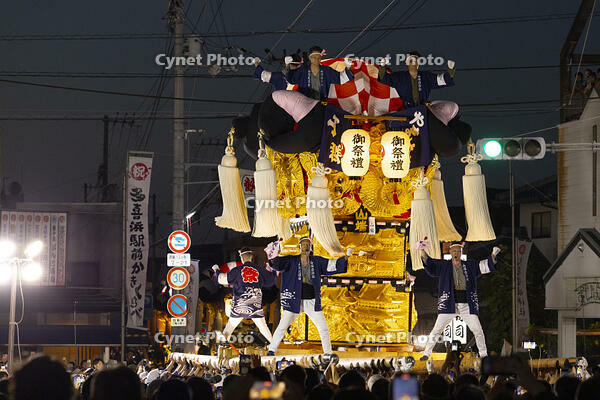 新居浜太鼓祭り　多喜浜駅前かきくらべ [OKE110021779]