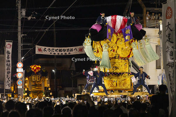 新居浜太鼓祭り　多喜浜駅前かきくらべ [OKE110021781]