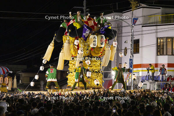 新居浜太鼓祭り　多喜浜駅前かきくらべ [OKE110021784]