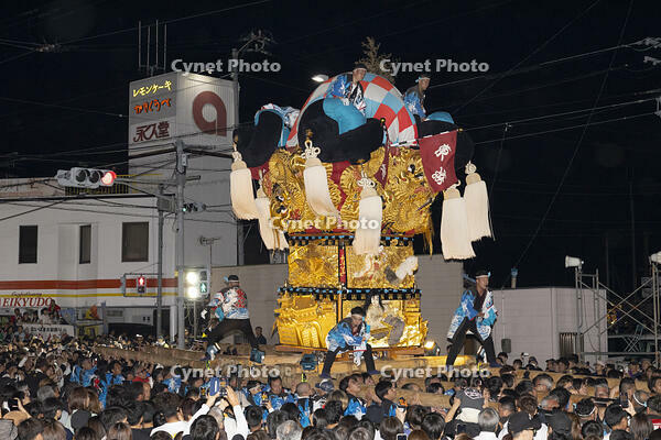 新居浜太鼓祭り　多喜浜駅前かきくらべ [OKE110021785]