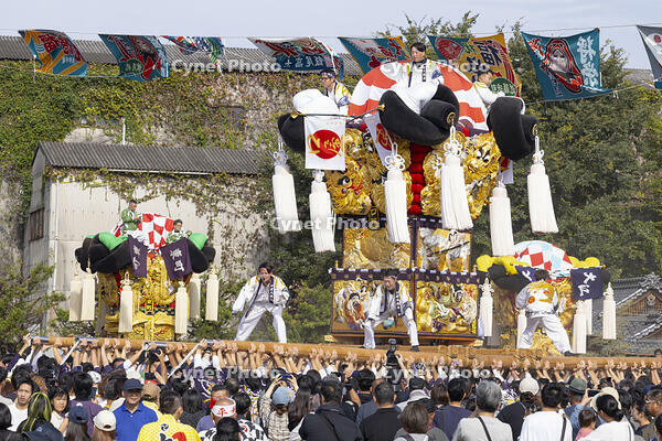 新居浜太鼓祭り　大江浜かきくらべ [OKE110021795]