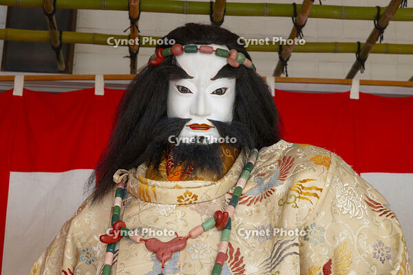 久喜提燈祭り「天王様」　神酒所（本壱）　素戔鳴尊 [OKE110022801]