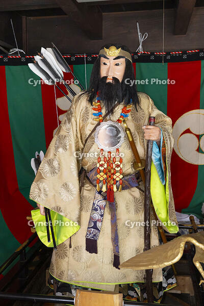 久喜提燈祭り「天王様」　神酒所（志ん二）　神武天皇 [OKE110022807]