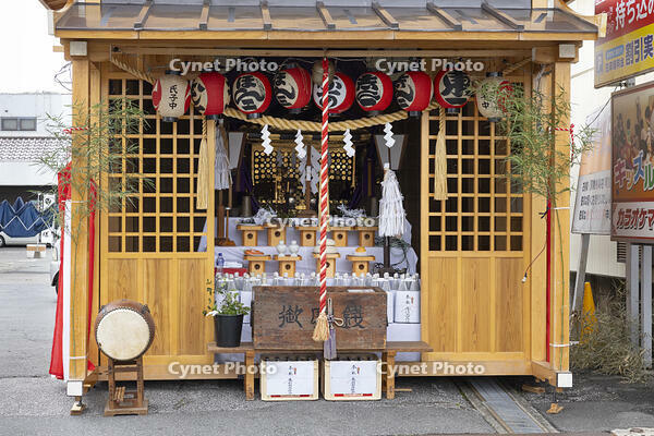 久喜提燈祭り「天王様」　八雲神社御仮屋 [OKE110022808]