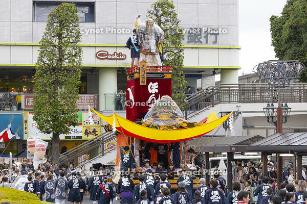 久喜提燈祭り「天王様」　人形山車（本二） [OKE110022815]