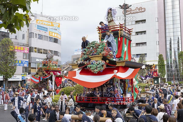 久喜提燈祭り「天王様」　人形山車 [OKE110022826]