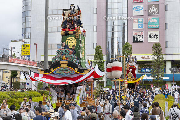 久喜提燈祭り「天王様」　人形山車 [OKE110022828]
