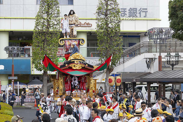 久喜提燈祭り「天王様」　人形山車（本壱） [OKE110022829]