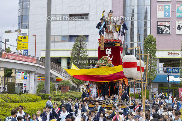 久喜提燈祭り「天王様」　人形山車（本二） [OKE110022831]