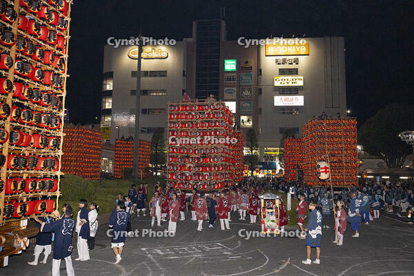 久喜提燈祭り「天王様」　提燈山車 [OKE110022871]