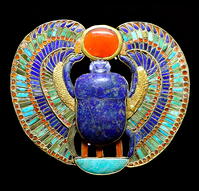 Pectoral in the Form of a Winged Scarab [TPG110085035]
