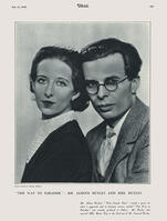 The English author, Aldous Huxley with his wife, Maria.   [TPG110085165]