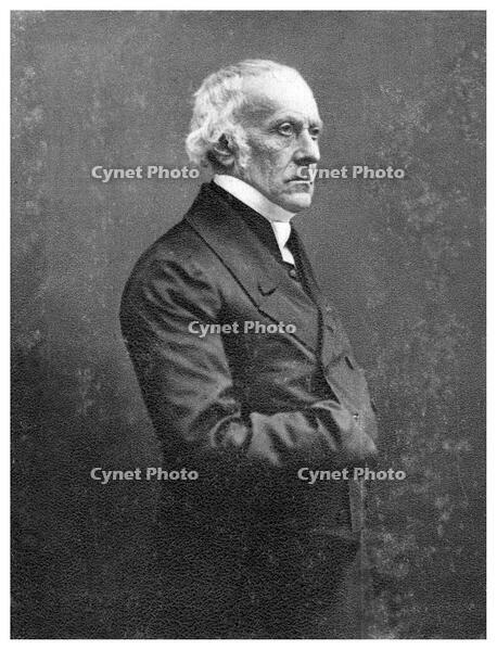 Francois Guizot, French historian, orator and statesman, c1845-1874. [TPG110085054]