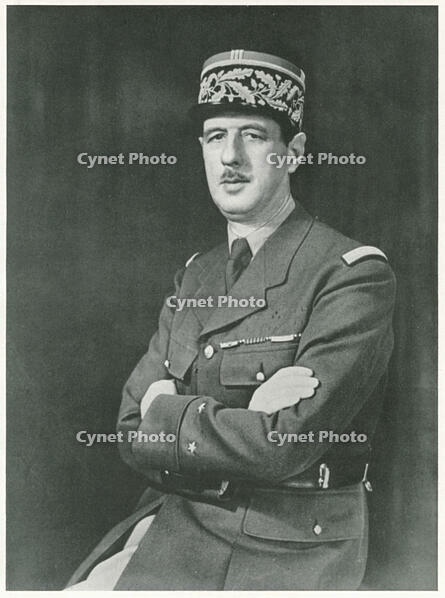 Charles Andre Joseph Marie De Gaulle, 1940. Artist: Unknown [TPG110085139]