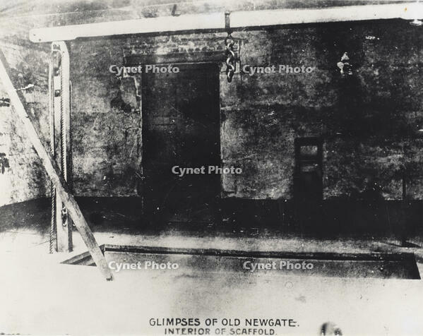 Interior view of the Old Newgate Prison in the City of London [TPG110085147]