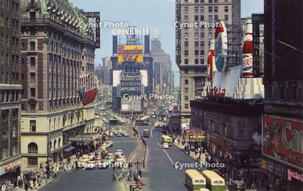 Times Square, New York City, New York, USA, 1956. [TPG110085299]
