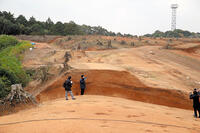 土塁が見つかった前畑遺跡福岡県筑紫野市 [ASA110022764]
