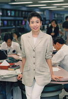 １９９４年　キャスターの安藤優子さん [ASA110023411]