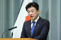 【官房長官会見】　木原稔官房長官 [ASA110023627]