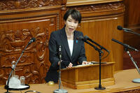 衆院本会議　高市早苗首相 [ASA110023634]