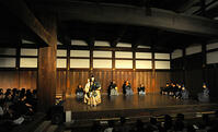 京都・二条城で能舞台／世界遺産で幽玄の舞 [ASA110023689]