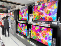 家電量販店の薄型テレビの売り場 [ASA110023878]