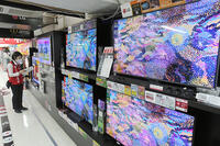 家電量販店の薄型テレビの売り場 [ASA110023879]