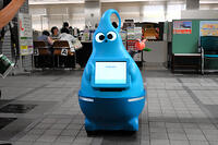 定位置に戻るＡＩロボット「わっこ」 [ASA110023955]