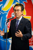 石原伸晃氏／自民総裁選告示 [ASA110024033]